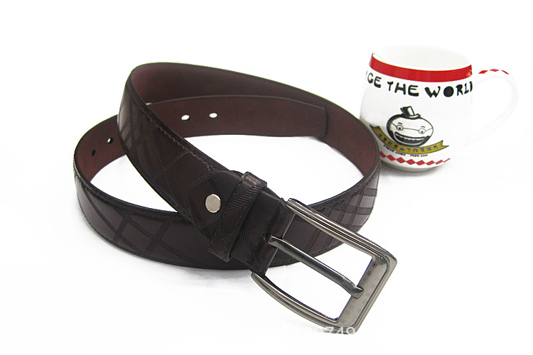 Manufacturers Direct Sales Of Men's Belt Cutting Edge With Authentic Popular Casual Fashion Trend Hot Sales Specification drawing