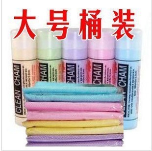 大号鹿皮巾干发毛巾批发 合成鹿皮吸水擦洗车专用毛巾