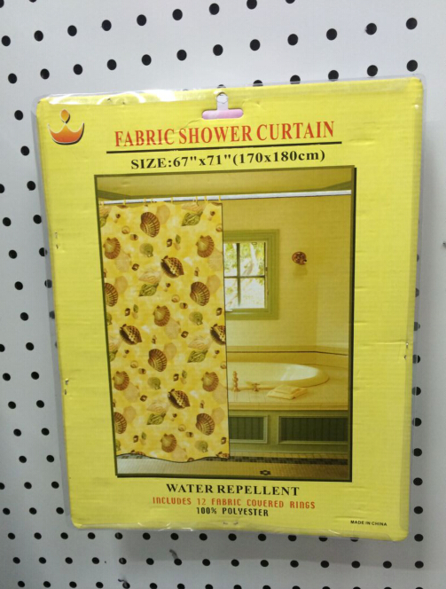 Waterproof And Mildew Resistant Environmental Belt Hook Ikea Hotel Bathroom High-End Shower Curtain details Picture