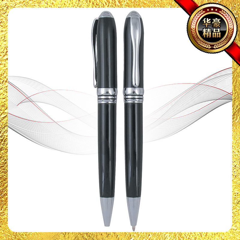 【 Factory Special Offer 】 Metal Ballpoint Pen, Press Pen, Business Signature Pen Gift Set, Metal Pen details Picture