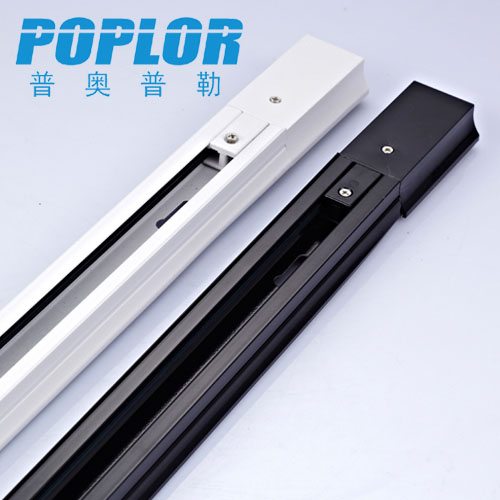 LED track light 1M spotlight Track exhibition hall clothing store spotlight special 2-line track bar thickened