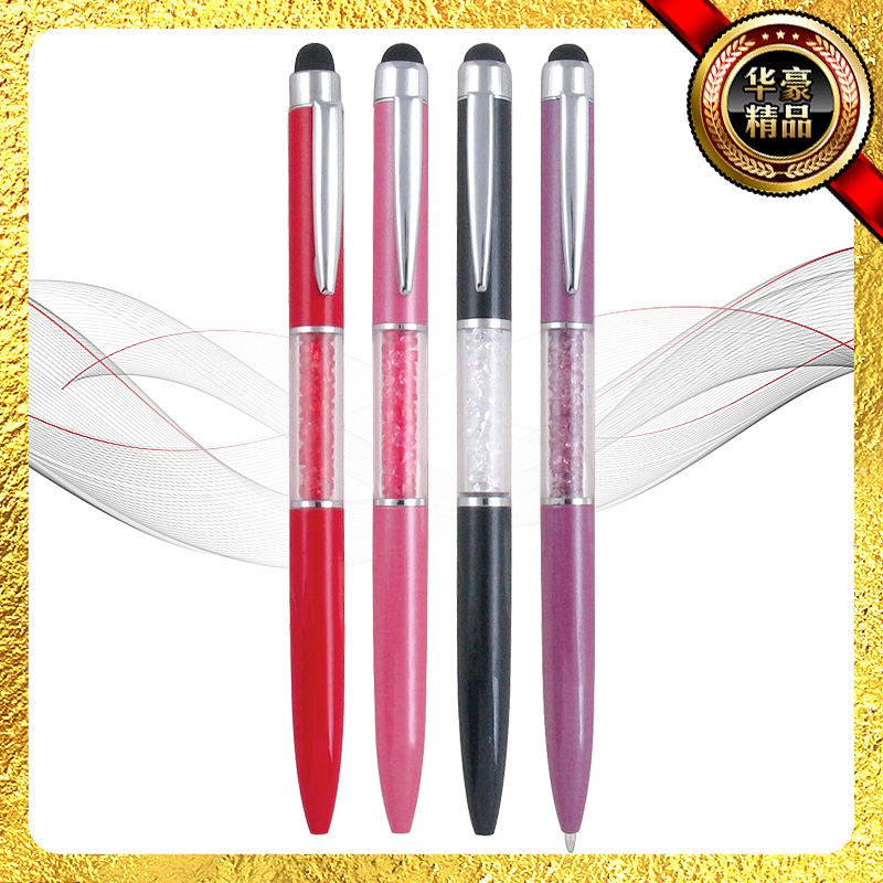 New product promotion: Exquisite crystal pens, water diamond pens, metal ballpoint pens, oil-based metal pens, and pearl pens are on sale at special prices details Picture