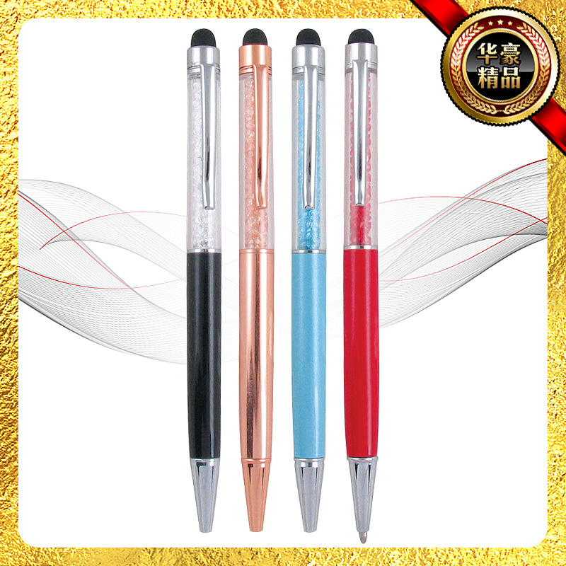 New product promotion: Exquisite crystal pens, water diamond pens, metal ballpoint pens, oil-based metal pens, and pearl pens are on sale at special prices Specification image