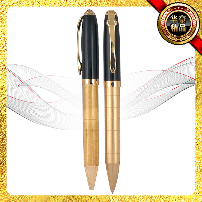 Huahao new products selling high-grade metal pen metal ballpoint pen business gift set ballpoint pen