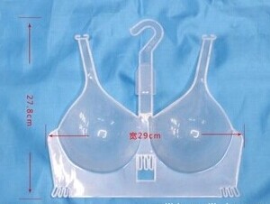 Transparent bra underwear display rack Transparent bra model hanger bra rack