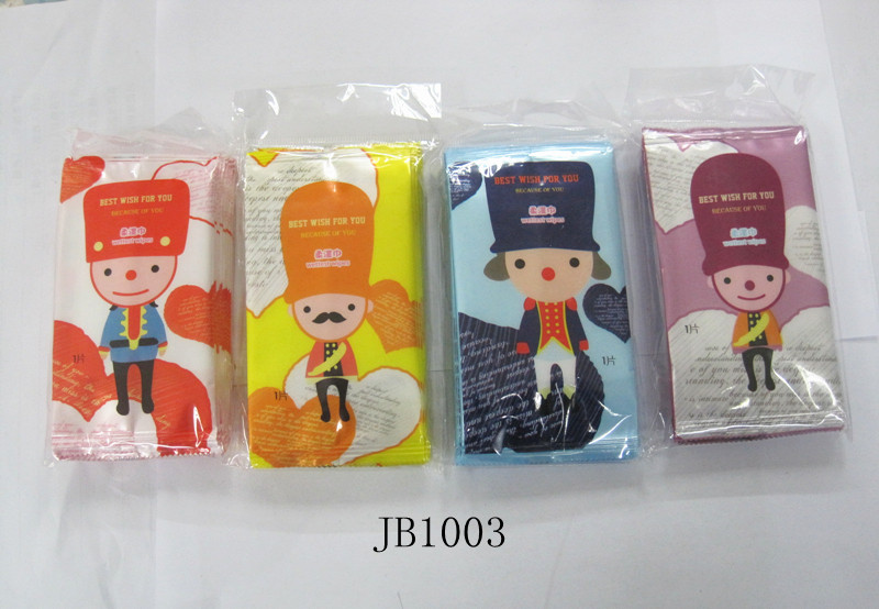 单片opp袋子转湿巾卡通图案系列