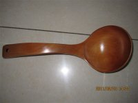 木勺/小木勺/木勺子/铁丘勺子/小玫瑰西瓜勺子产品图