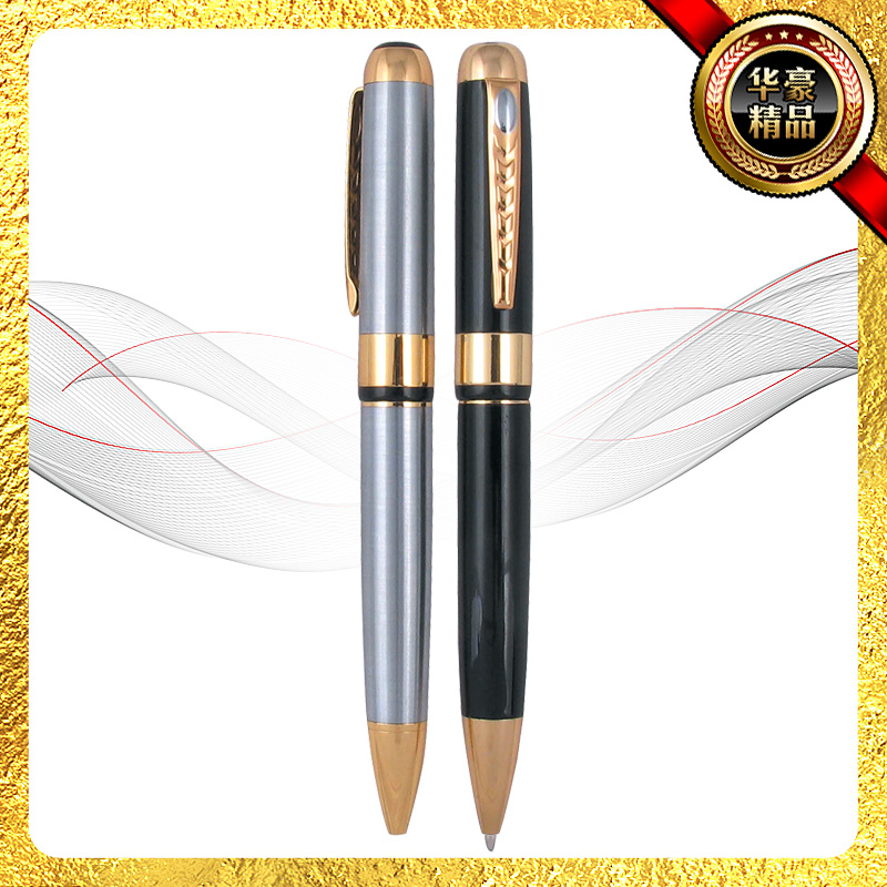 Huahao Pen Factory produces high-end ballpoint pens and metal pens that can be printed with company logos details Picture