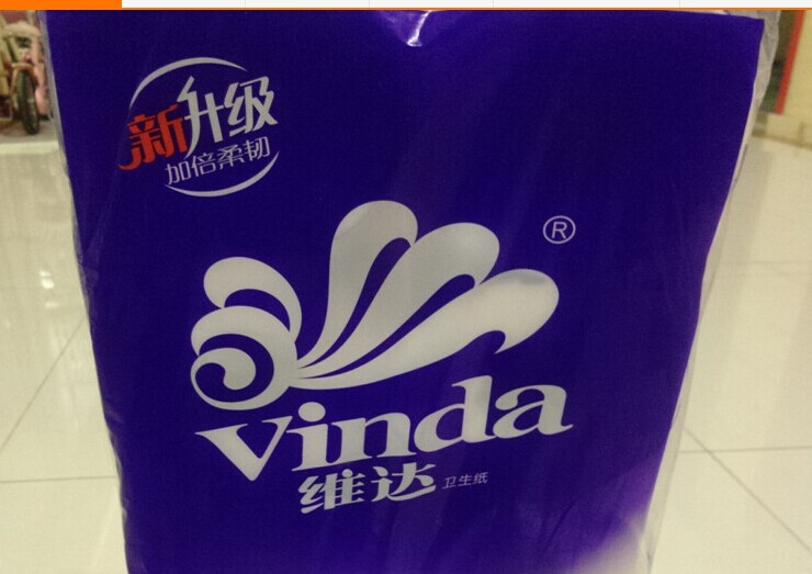 Factory direct sales Vinda toilet paper, tissue paper, and tissues are exclusively available in supermarkets and can be used as welfare gifts Application Scenario