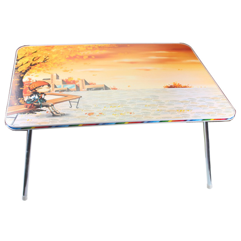 Notebook computer desk, bed dining table, folding small table, bed table, Yiwu daily necessities Specification image