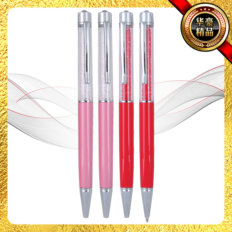 Customized capacitive water diamond pens, crystal pens, water pens, business gift pens and exquisite advertising gifts from the manufacturer details Picture