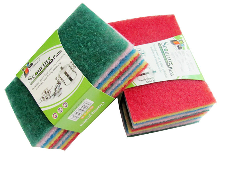 Sunday0.5软彩十片百洁布洗碗布细节图