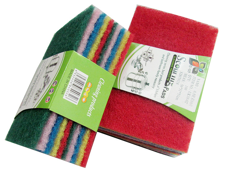 Sunday0.5软彩十片百洁布洗碗布产品图