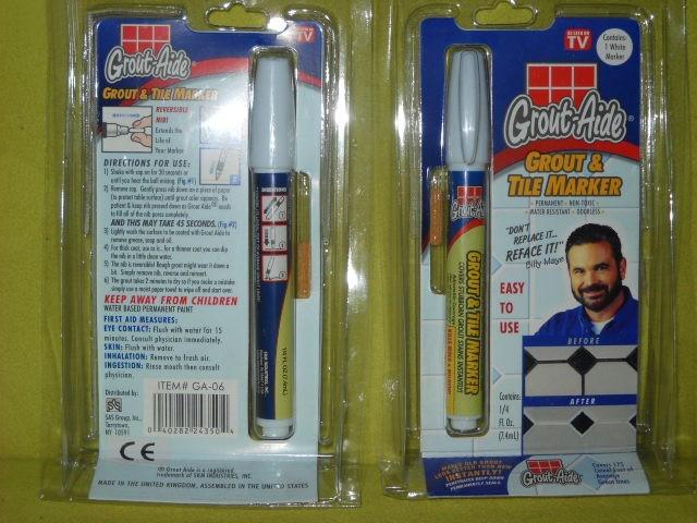 Grout Aide tile repair pen