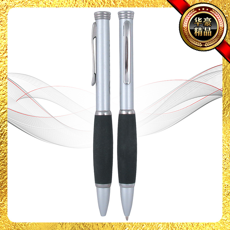 厂家长期销售金属笔 转动金属笔 礼品圆珠笔 金属圆珠笔细节图