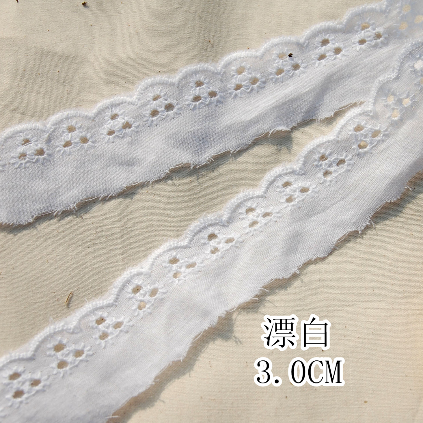 3.0CM algodón tres agujeros fabricante venta caliente estilo ropa ropa accesorios