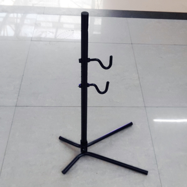 Tree bicycle parking stand Bicycle display stand repair stand hook Iron base can be split full figure