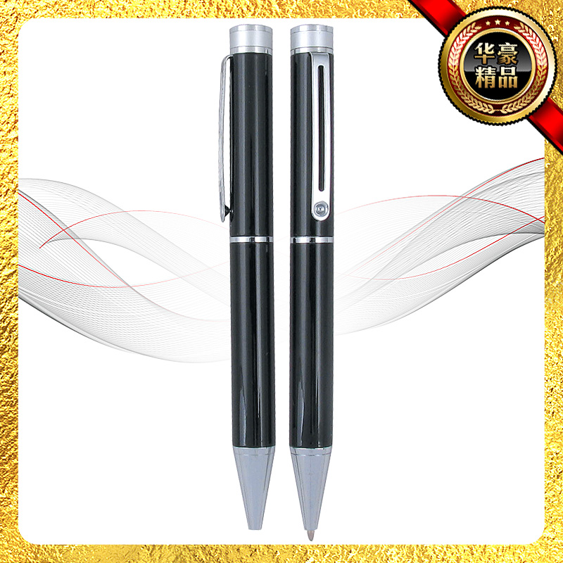 Huahao Pen Factory offers direct sales of high-quality metal ballpoint pens, business gift ballpoint pens and metal pens details Picture