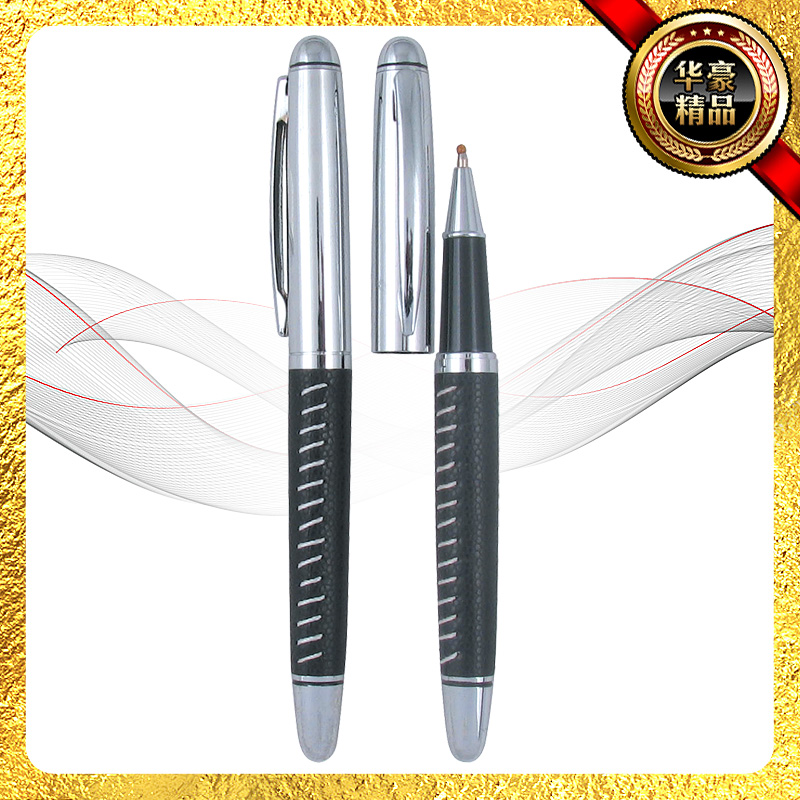 Huahao Factory direct sales of high-end metal signature pens, high-end metal ballpoint pens, and twisting ballpoint pens details Picture