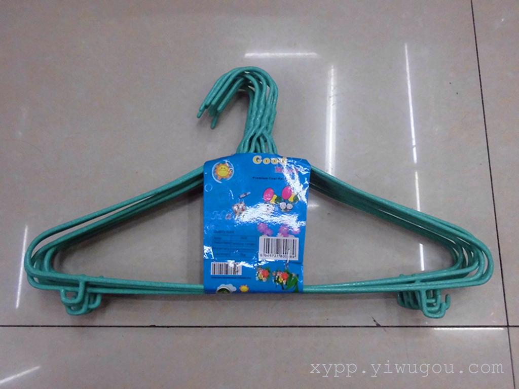 加粗加长带钩铁丝衣架钢丝衣架 晾晒架晾衣架0826细节图