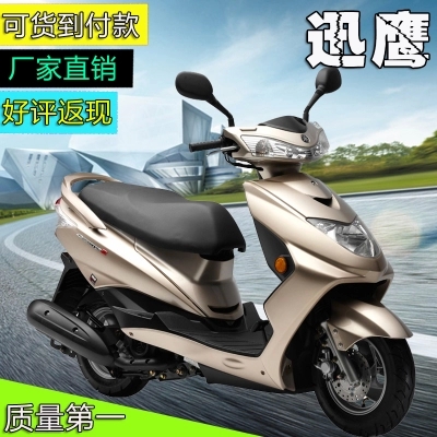Lyd-011-1 a copy of Yamaha 125CC Fast Eagle motorcycle pedal moped thumbnail