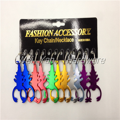 爆款铝合金蝎子形状开瓶器 小挂件 广告促销礼品产品图