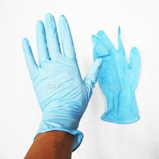 一次性手套蓝、紫丁青手套.工业手套防静电劳保手套厂家直销