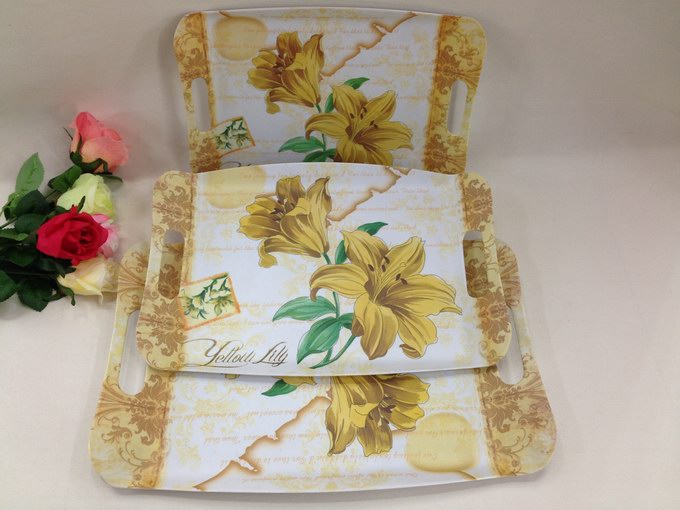 djsn melamine plates, trays, resin trays, melamine plates details Picture