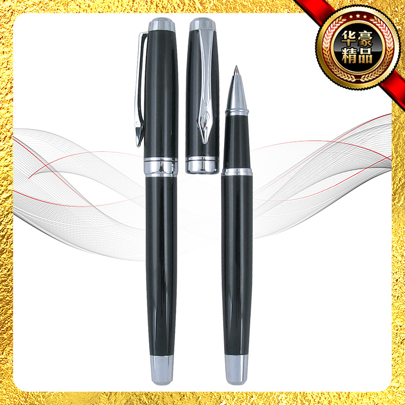 New high-end signature pens, rotating ballpoint pens, advertising gifts, ballpoint pens, signature pens, metal pens Specification image
