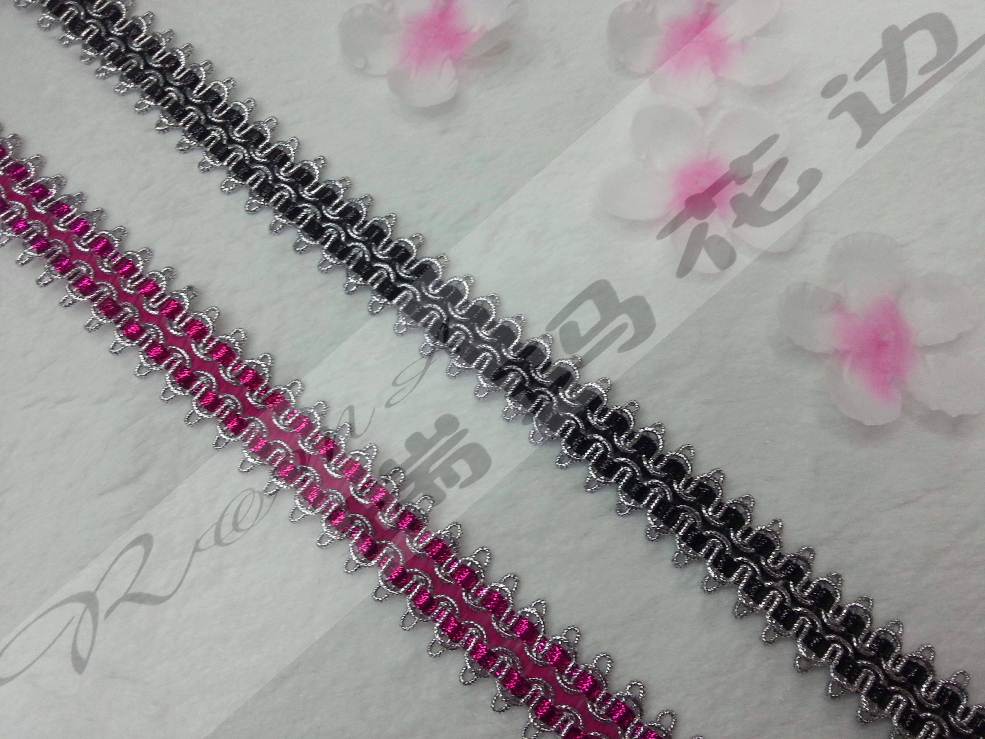 Polyester lace clothing accessories and decorative belts details Picture