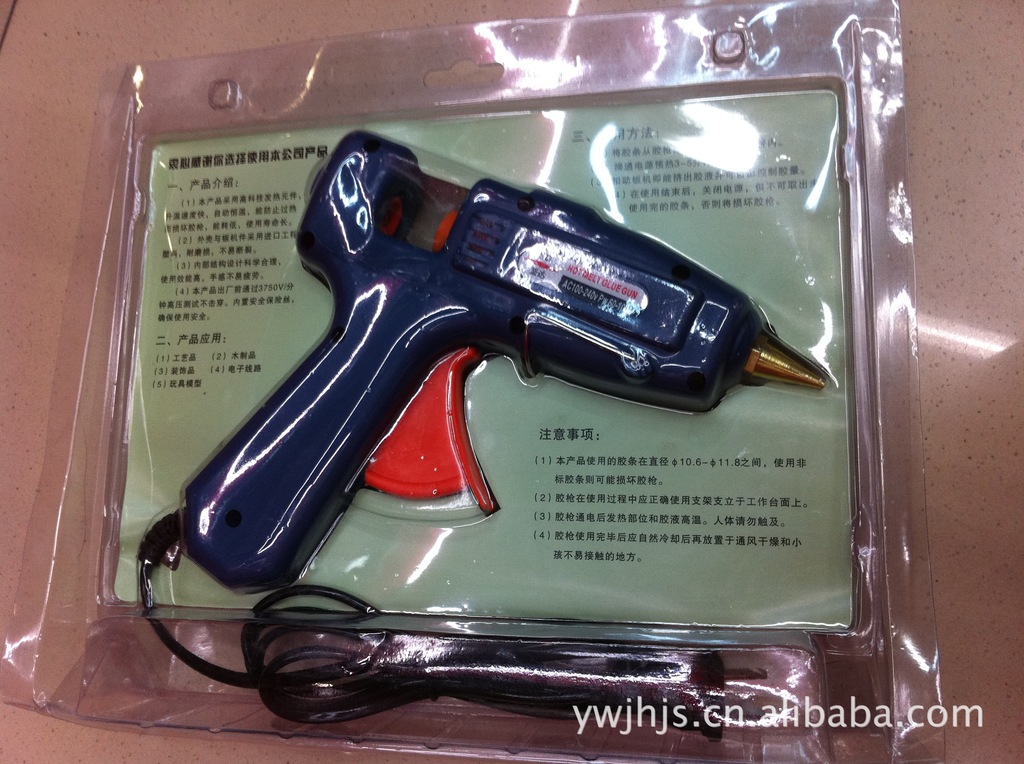 厂家直销80W大热熔胶枪 粗热熔胶棒专用胶枪细节图