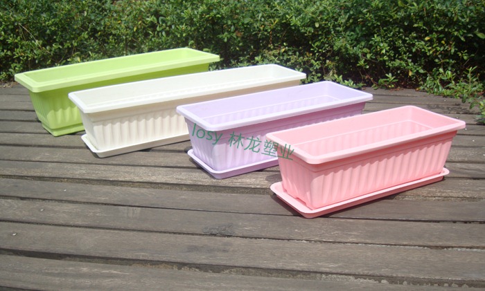 Manufacturers wholesale outdoor pot 8002-8007 balcony pot strawberry pot thumbnail