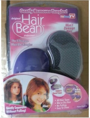 hair bean Anti-static pea comb Magic Bean hair comb
