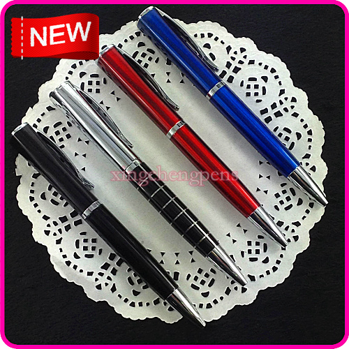 金属笔商务广告礼品促销宝珠笔 圆珠笔中性笔可印客人LOGO