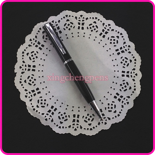 金属笔商务广告礼品促销宝珠笔 圆珠笔中性笔可印客人LOGO细节图