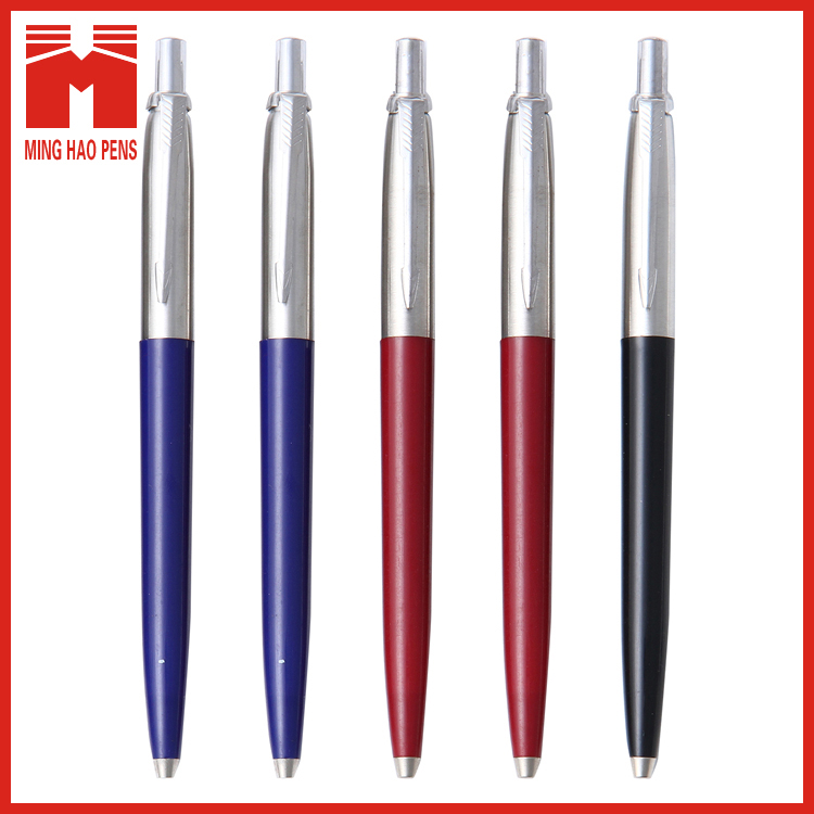 Wengang Minghao Pen Office Culture Writing Tools Ballpoint pens, oil pens, metal ballpoint pen refps, press metal pens, ballpoint pens, advertising pens, stainless steel rods, promotional pens details Picture