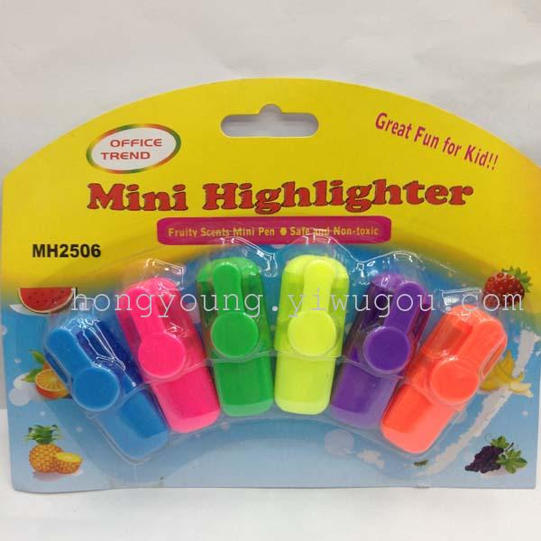 MINI highlighter MINI highlighter scented highlighter Gift advertising pen