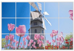 Jiamei Paper Products Creative Craft Stickers SHA Fashionable Kitchen Oil-Proof Stickers, Kitchen Wall Stickers, Aluminum Foil Coated Stickers (Folding Edition) details Picture