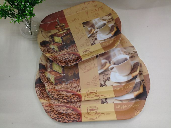 Melamine plates, trays, resin trays, melamine plates ijn details Picture