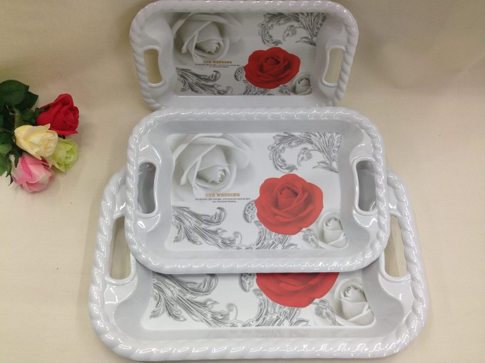 Melamine plate, tray, resin tray details Picture