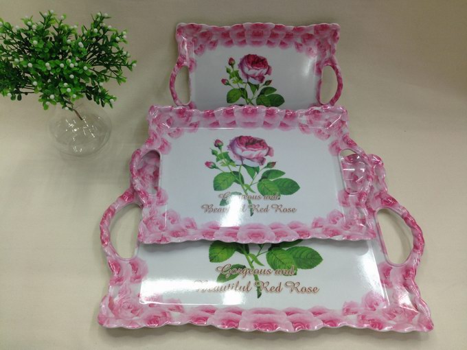 Melamine plates, trays, resin trays, melamine plates shsb