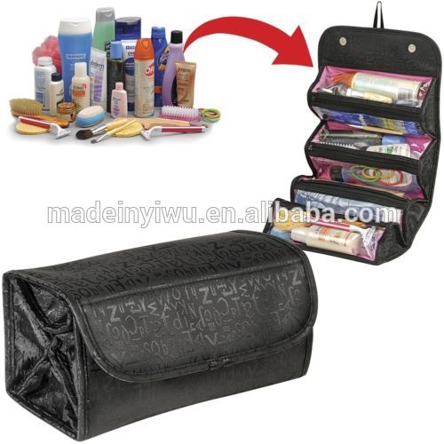 Roll-N-GO Cosmetic Bag Extra-large capacity four-layer travel details Picture