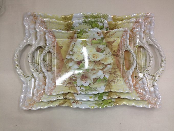 Melamine plates, trays, resin trays, melamine plates shsb details Picture