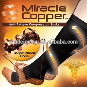 Anti-varicose vein stockings nylon compression stockings Miracle copper