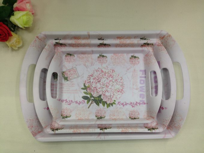 eb melamine plates, trays, resin trays, melamine plates details Picture