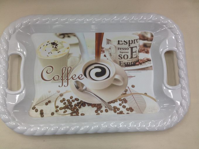 Melamine plates, trays, resin trays, melamine plates dhjd details Picture