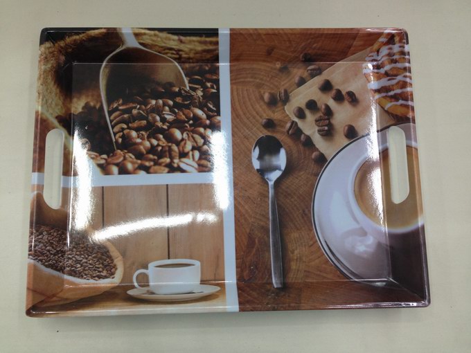 Melamine plates, trays, resin trays, Menon