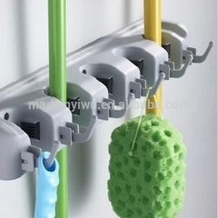 Magic multi-function mop broom hanger