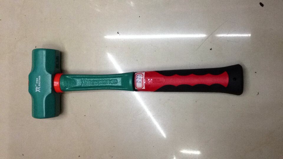 钢管柄八角锤 安全锤子 包塑柄八角锤 铁锤子