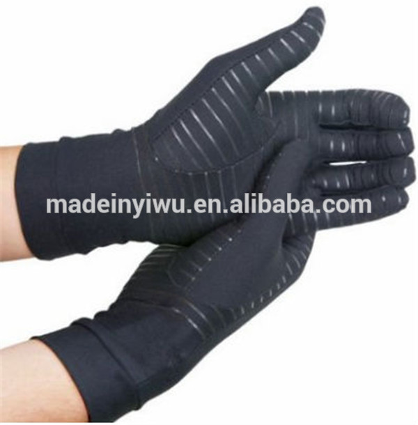Copper fiber sports health care recovery gloves Copper gloves